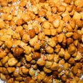 Close up of struffoli