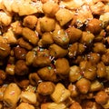 Close up of struffoli