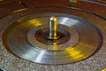 A Close-Up Studio Photograph of a the Turntable