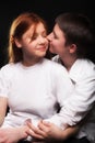 Tenderness, two girls