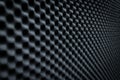 Close up of studio sound acoustical foam Background Royalty Free Stock Photo