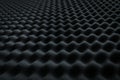 Close up of studio sound acoustical foam Background Royalty Free Stock Photo