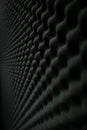 Close up of studio sound acoustical foam Background Royalty Free Stock Photo