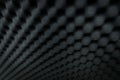 Close up of studio sound acoustical foam Background Royalty Free Stock Photo