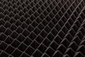 Close up of studio sound acoustical foam Background Royalty Free Stock Photo
