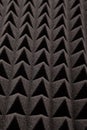 Close up of studio sound acoustical foam Background Royalty Free Stock Photo