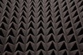 Close up of studio sound acoustical foam Background Royalty Free Stock Photo