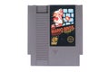 A Close-Up of a Super Mario Bros for the Nintendo NES