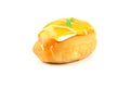 Close-up Sushi donut.
