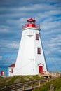 Close up of Swallowtail Lighthouse Royalty Free Stock Photo