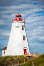 Close up of Swallowtail Lighthouse Royalty Free Stock Photo