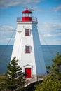 Close up of Swallowtail Lighthouse Royalty Free Stock Photo