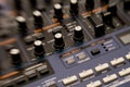 Close up of Synthesizer Royalty Free Stock Photo