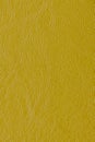 Synthetic leather yellow background texture. Brown leather textured background Royalty Free Stock Photo