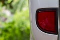 Close up taillight of car Royalty Free Stock Photo