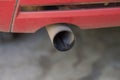 Close up of a Tailpipe