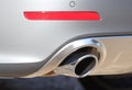 Exhaust pipe system Royalty Free Stock Photo