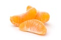 Close-up tangerine segment Royalty Free Stock Photo