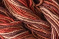 Close-up tangled yarn directly above Royalty Free Stock Photo