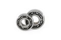 Close-up of tapered roller bearings or ball bearings