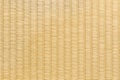 close up of tatami, japanese traditional room matt, showing craftmanship and design Royalty Free Stock Photo