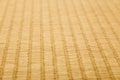 Close up of tatami, japanese traditional room matt, in low angle Royalty Free Stock Photo