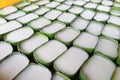 Close-up of tepung pelita, popular sweet dessert in Malaysia Royalty Free Stock Photo