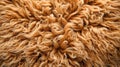 Close up Texture of Animal Fur Natural Brown Wool Background for Design and Patterns Royalty Free Stock Photo