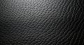 Close up Texture of Black Leather Detailed Grain High Resolution Background Image AI generated. Royalty Free Stock Photo