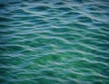 Close-up Texture of Calm Ocean Waves Royalty Free Stock Photo