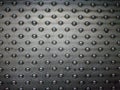 Close up Texture Checkered Plate Royalty Free Stock Photo