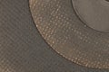 Close-up, texture of cutting wheels for metal. Top view Royalty Free Stock Photo