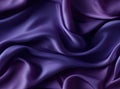 Close-up texture of natural violet or purple fabric or cloth in same color. Fabric texture of natural cotton, silk or Royalty Free Stock Photo