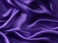 Close-up texture of natural violet or purple fabric or cloth in same color. Fabric texture of natural cotton, silk or Royalty Free Stock Photo