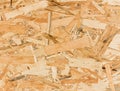 Close up texture of oriented strand board (OSB)