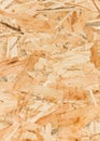 Close up texture of oriented strand board (OSB)