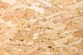 Close up texture of oriented strand board (OSB)