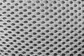 Close-up texture photo of grey spacer mesh Royalty Free Stock Photo