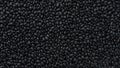 Close-up texture of raw black beans top view Royalty Free Stock Photo