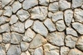 Close up texture of stone wall Royalty Free Stock Photo