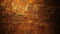 Close up texture of weathered rusty metal surface with peeling paint and deep shadows Keywords: rust, rusty, metal Royalty Free Stock Photo