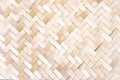 Texture wood weaving bamboo seamless patterns abstract background Royalty Free Stock Photo