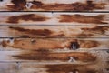 Close-up texture of wooden boards with cracks faded from time Royalty Free Stock Photo