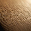 Close-up texture of a wooden surface, featuring intersecting lines and grooves. The Royalty Free Stock Photo