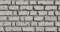 Close-up of a Textured Gray Painted Brick Wall Surface Royalty Free Stock Photo