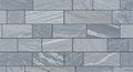 Close-up of a Textured Gray Stone Brick Wall Pattern masonry Royalty Free Stock Photo
