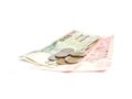 Close up of Thai money