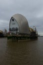 Close up of the Thames Barrier Royalty Free Stock Photo