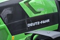 Close up to Deutz-Fahr tractor Royalty Free Stock Photo