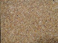 Close upÃ¢â¬â¹ to texture of floor stones and brown sand. Royalty Free Stock Photo